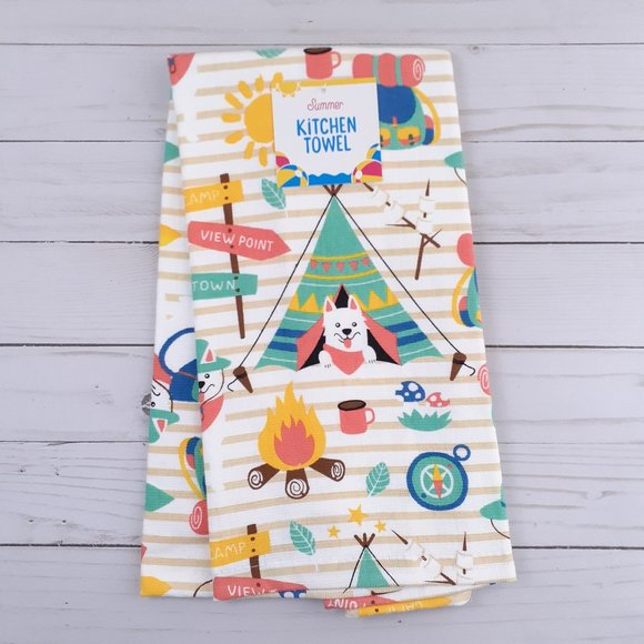 Kitchen Towel Dual Purpose Camping Dog - Picture 1 of 3